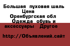 Большая, пуховая шаль.  › Цена ­ 8 000 - Оренбургская обл. Одежда, обувь и аксессуары » Другое   